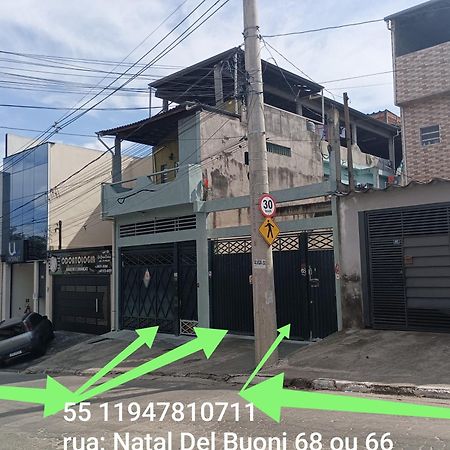 Hostel Familia Quartos Privado Proximo Aeroporto Int Guarulhos Sp Taxi 24 Hrs Экстерьер фото