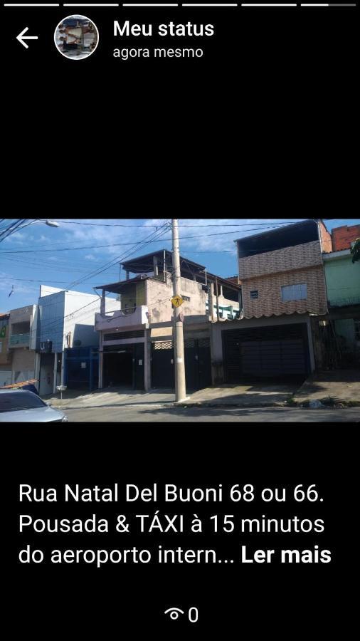 Hostel Familia Quartos Privado Proximo Aeroporto Int Guarulhos Sp Taxi 24 Hrs Экстерьер фото